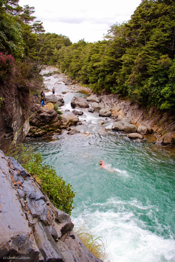 Tongariro National Park, New Zealand, Waterfall